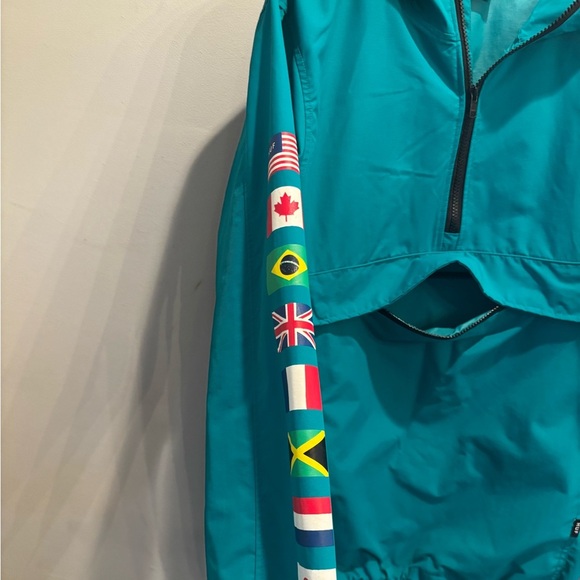 HUF Aqua Half-Zip Jacket size small men’s lightweight fall - Picture 12 of 16